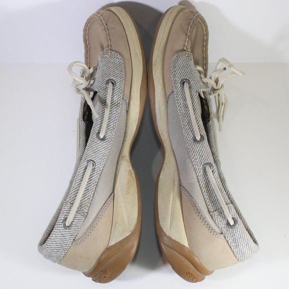 SPERRY Leather Boat Deck Shoe Topsider 7.5 - Picture 8 of 10